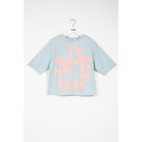 Indee Printed Cropped Box T-Shirt