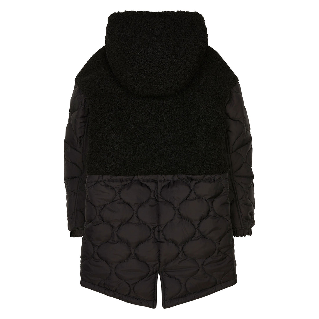 Finger in the Nose Law Black Reversible Hooded Parka