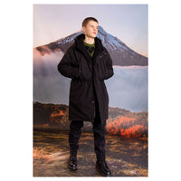 Finger in the Nose Law Black Reversible Hooded Parka