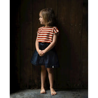 Bonnie and the Gang Hazel Stripe Mil T Shirt