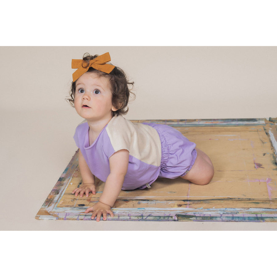 Bonnie and the Gang Lavender Biscuit Millie Knotted T Shirt