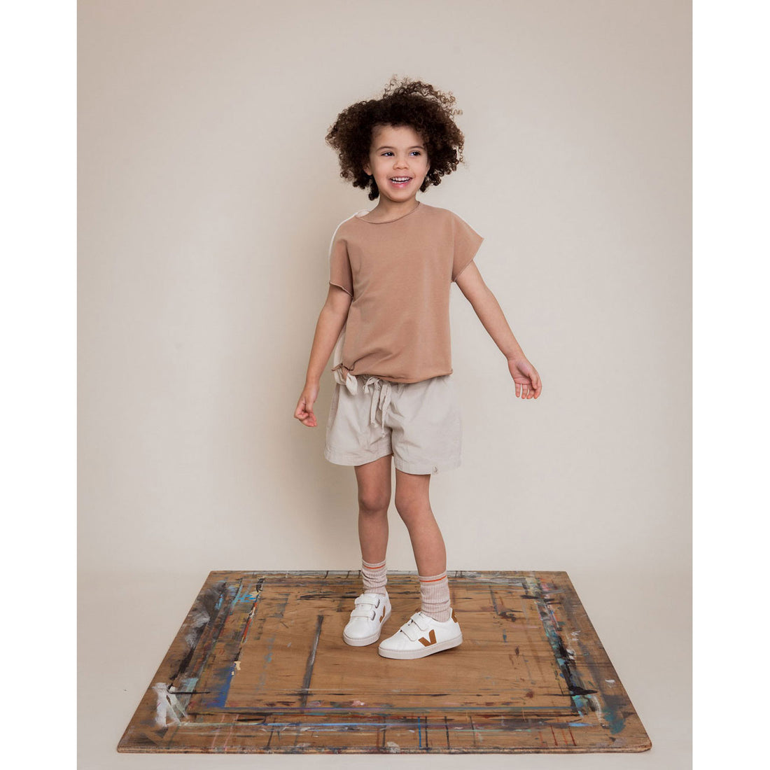 Bonnie and the Gang Mocha/Biscuit Mil T Shirt