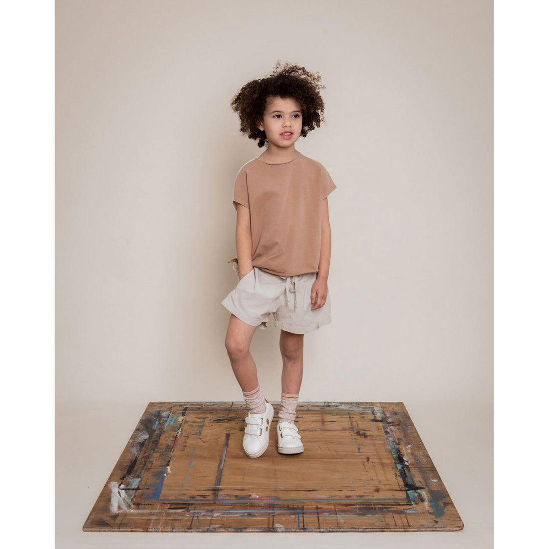 Bonnie and the Gang Mocha/Biscuit Mil T Shirt