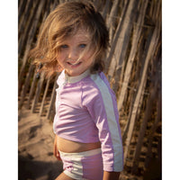 Bonnie and the Gang Lavender Andrea Uv Cropped Top