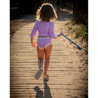 Bonnie and the Gang Lavender Ronni Uv Swim Briefs