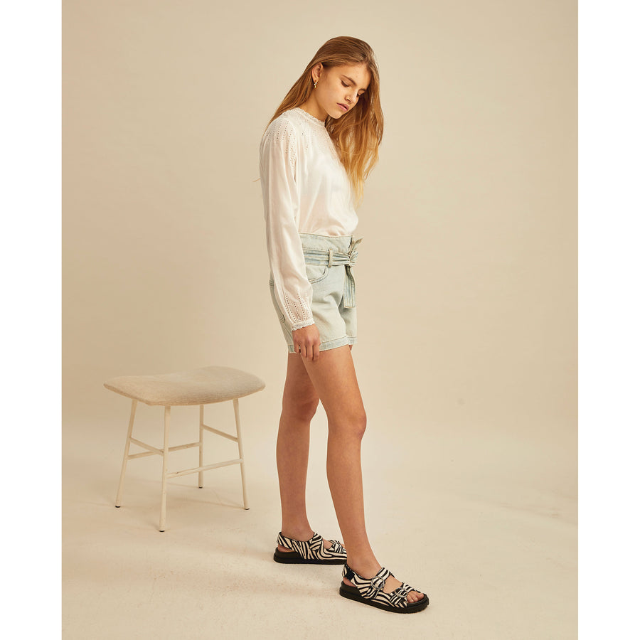 Les Coyotes de Paris Cream Boyd Blouse