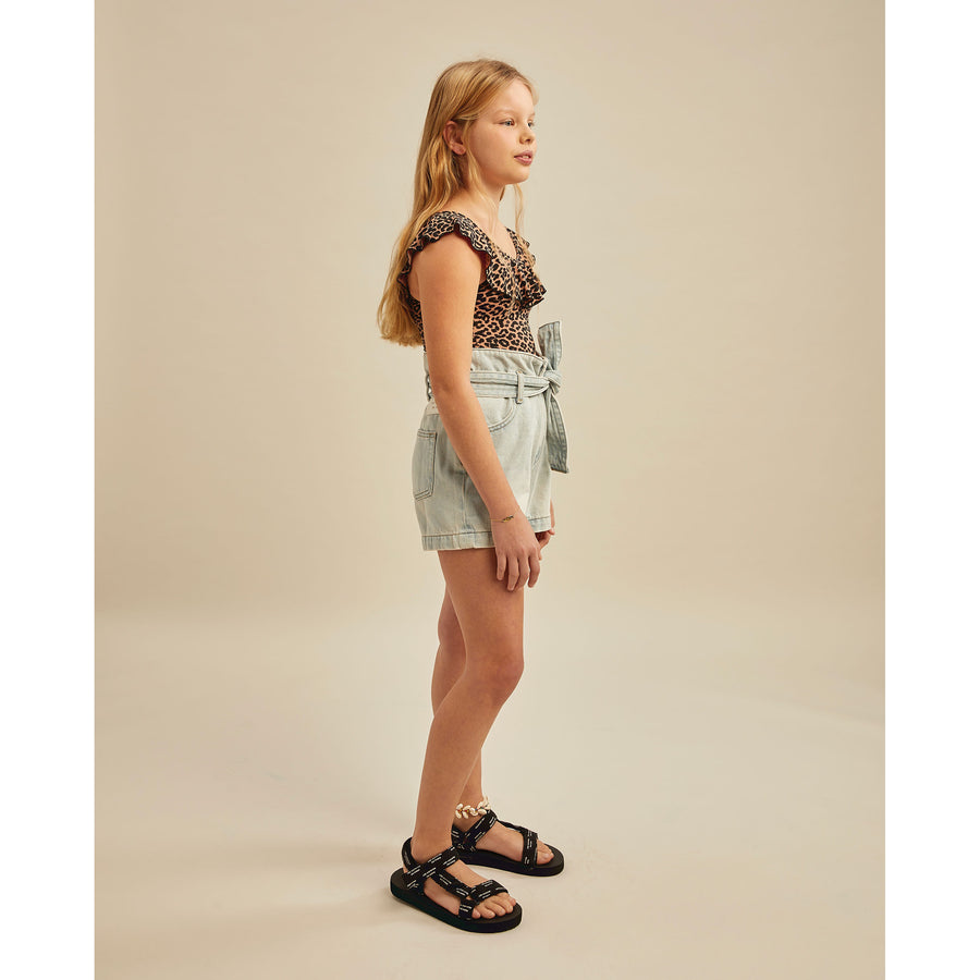 Les Coyotes de Paris Leopard Indy Swimsuit