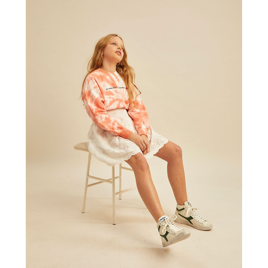 Les Coyotes de Paris Coral Tie Dye Milou Sweatshirt