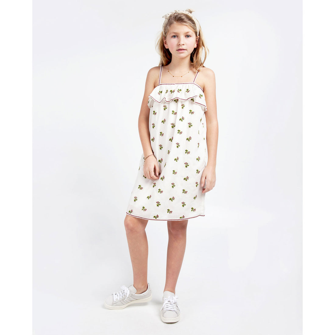Les Coyotes De Paris Soap Adriana Embroidered Dress