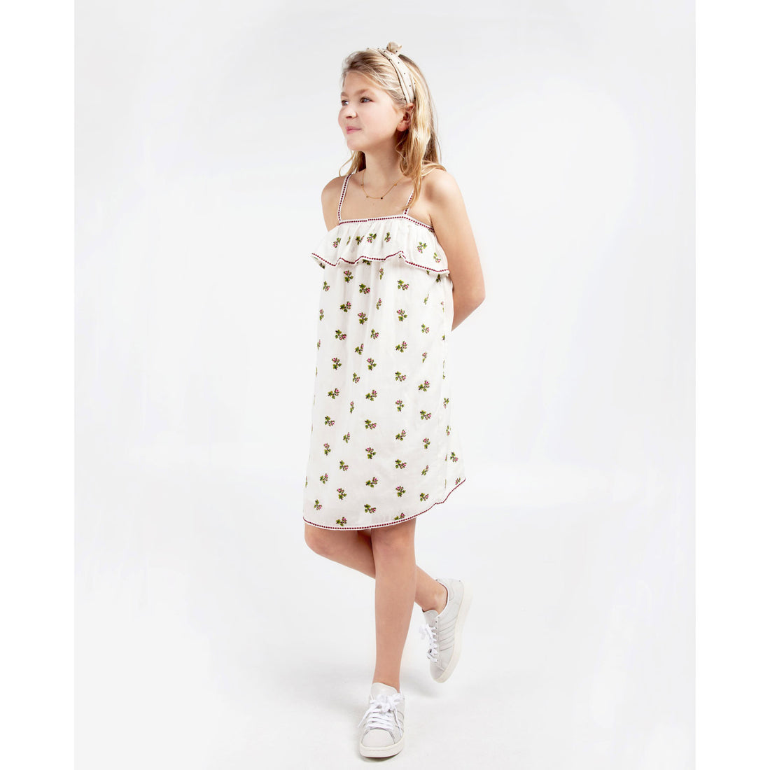 Les Coyotes De Paris Soap Adriana Embroidered Dress