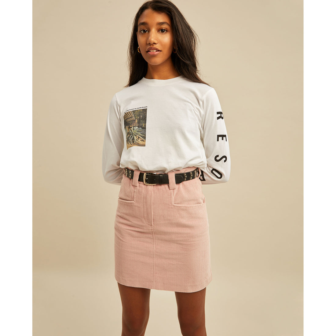 Les Coyotes de Paris White YFKE Tee