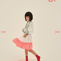 Little Creative Factory White Kawaii Mini Skirt