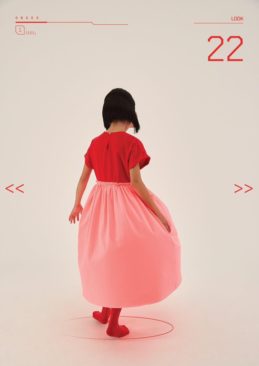 Little Creative Factory Red Kawaii Dress