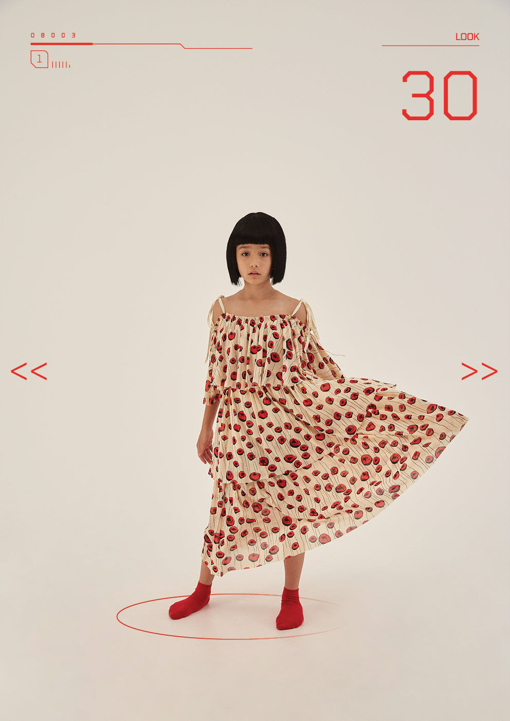 Little Creative Factory Cream Chelsea Dress