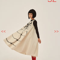 Little Creative Factory Cream Arty Dress