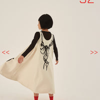 Little Creative Factory Cream Arty Dress