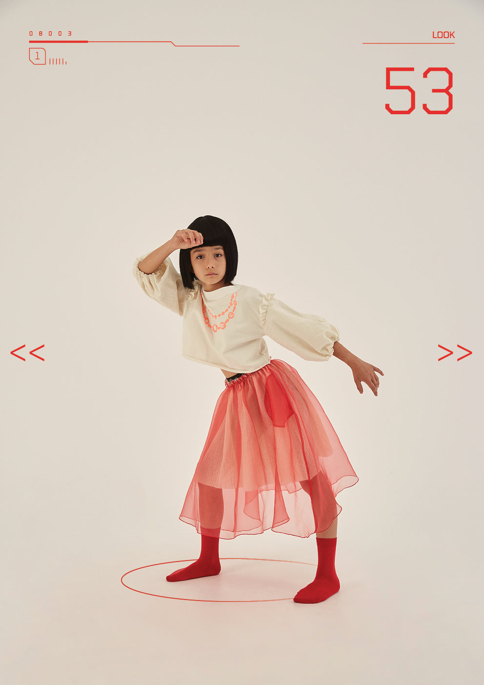 Little Creative Factory Red Fairytale Skirt
