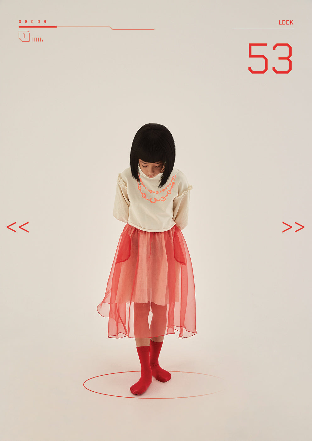 Little Creative Factory Red Fairytale Skirt
