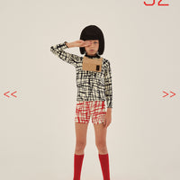 Little Creative Factory Red Mod Swim Shorts