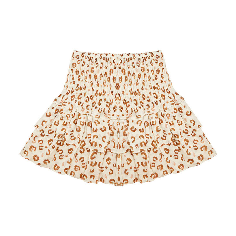 The New Society  Leo Print Leo Skirt