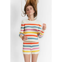 Indee Striped Knit Sweater