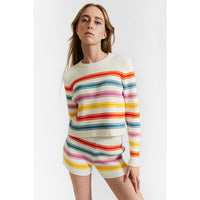 Indee Striped Knit Sweater