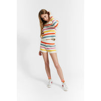 Indee Striped Knit Sweater