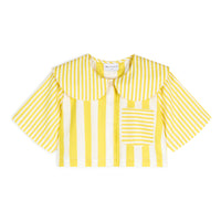 Wolf and Rita Yellow Stripes Leonilde Blouse