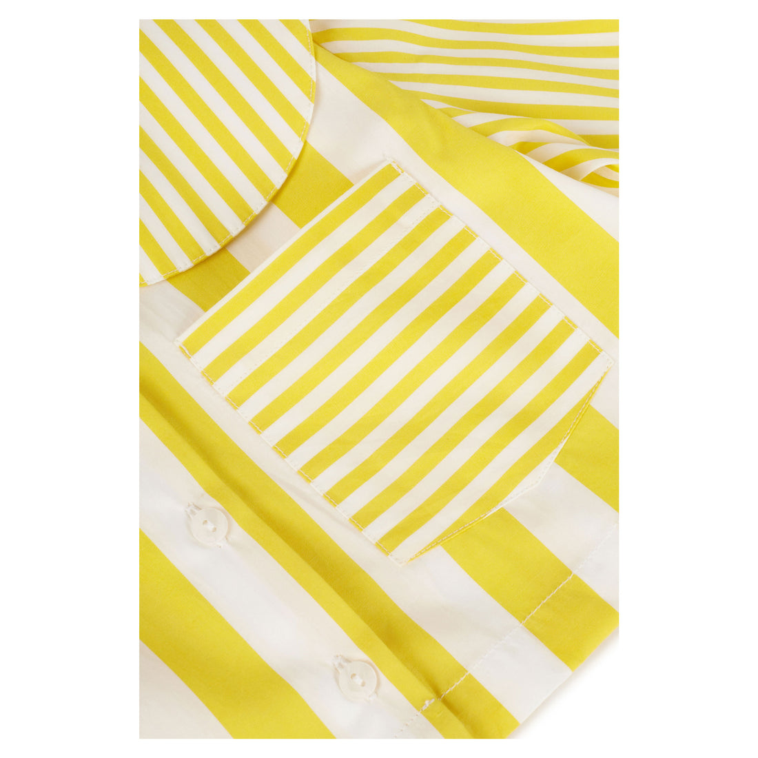 Wolf and Rita Yellow Stripes Leonilde Blouse