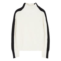 Finger in the Nose Lexy Off White Turtleneck Jumper
