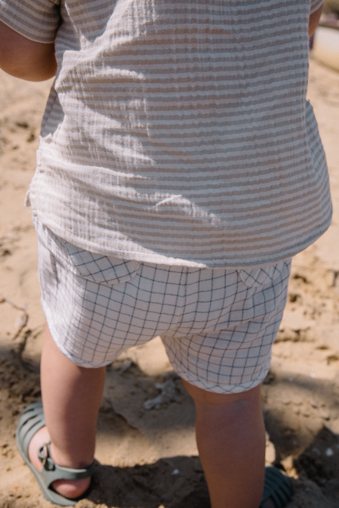 Buho Blue Mini Check Bloomer