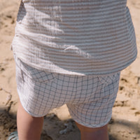 Buho Blue Mini Check Bloomer