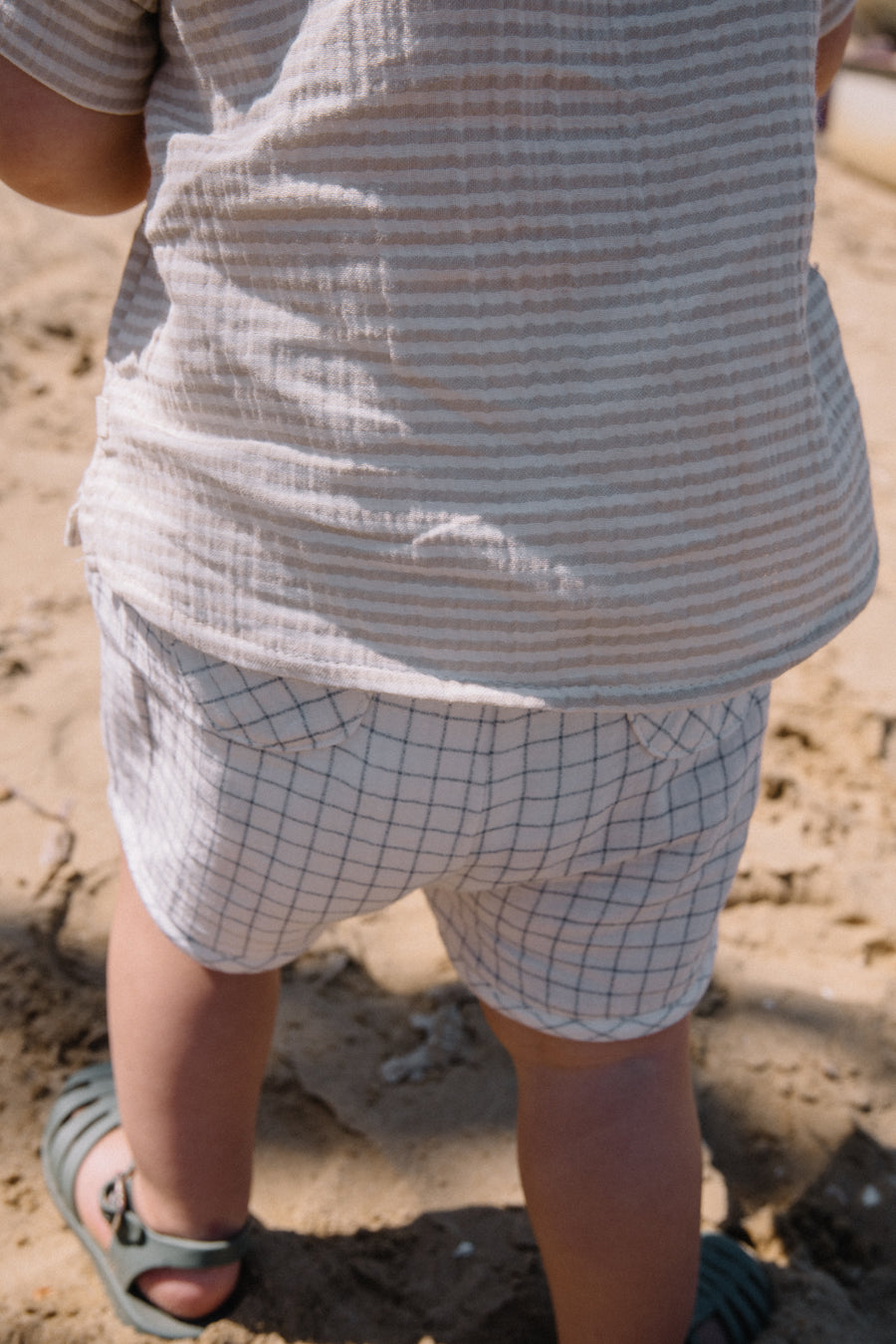 Buho Blue Mini Check Bloomer