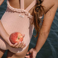 Buho Peach Rib Swimsuit
