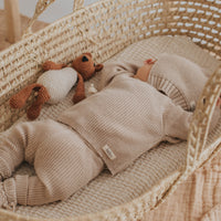 Buho Sesame Newborn Crossed Cardigan