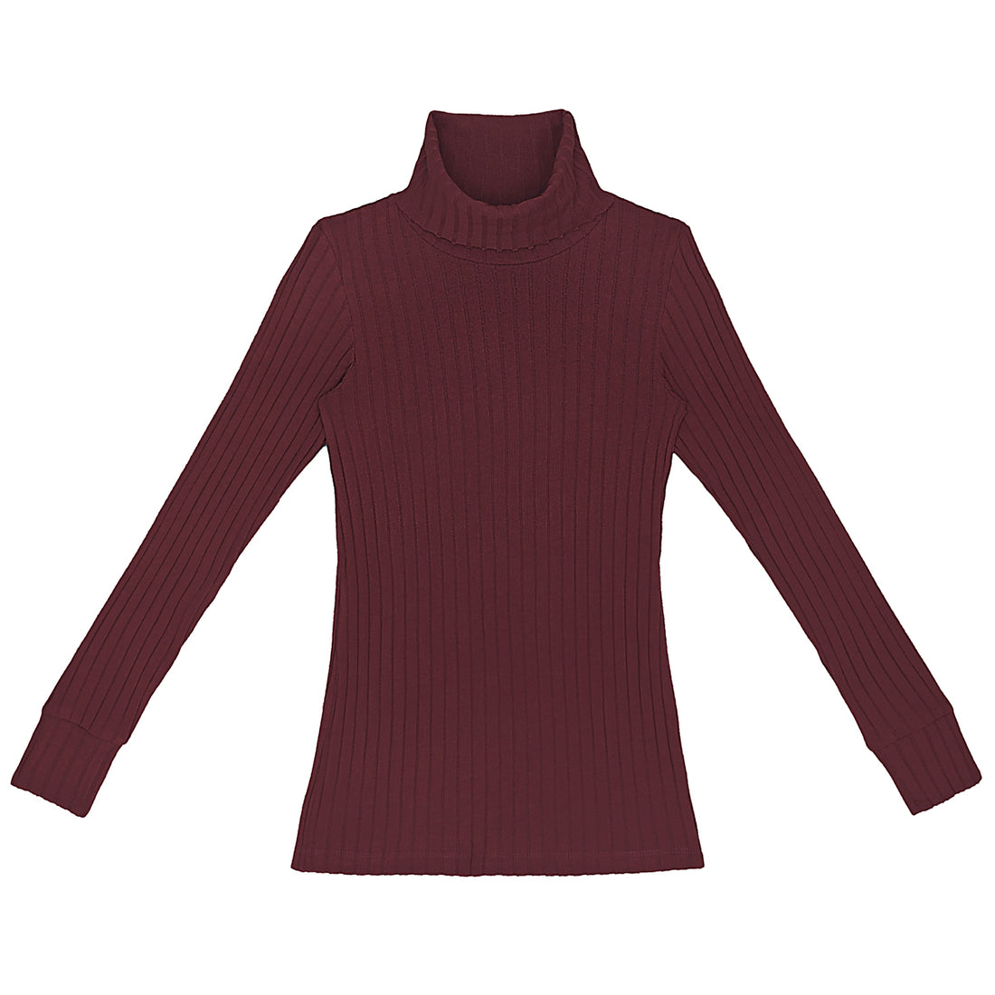Little Hedonist Tawny Port Turtle Neck