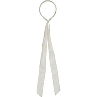 Knot Hairbands Linen Headband // Ecru