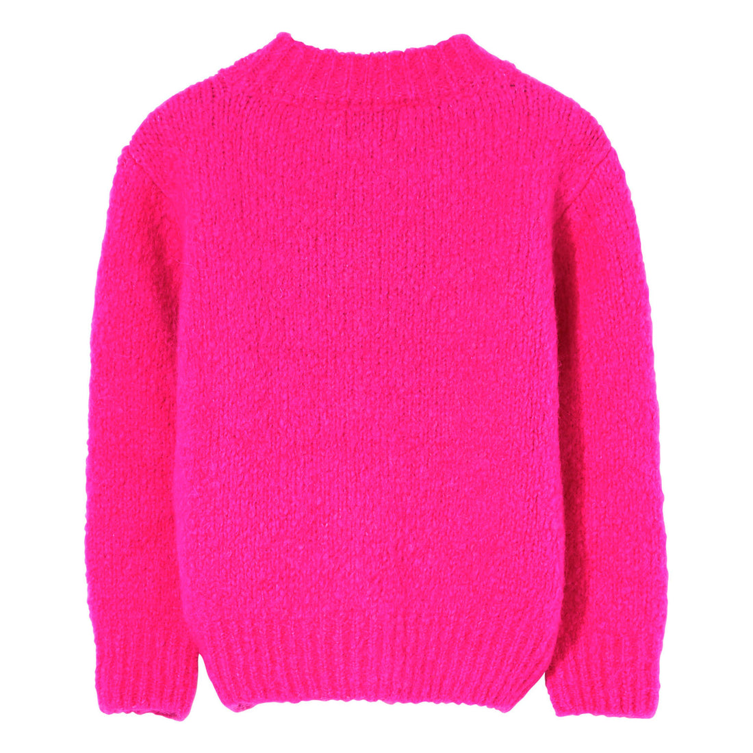 Finger in the Nose Pink Fun Round Neck Sweater