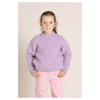 Finger in the Nose Lona Lilac Round Neck Jumper