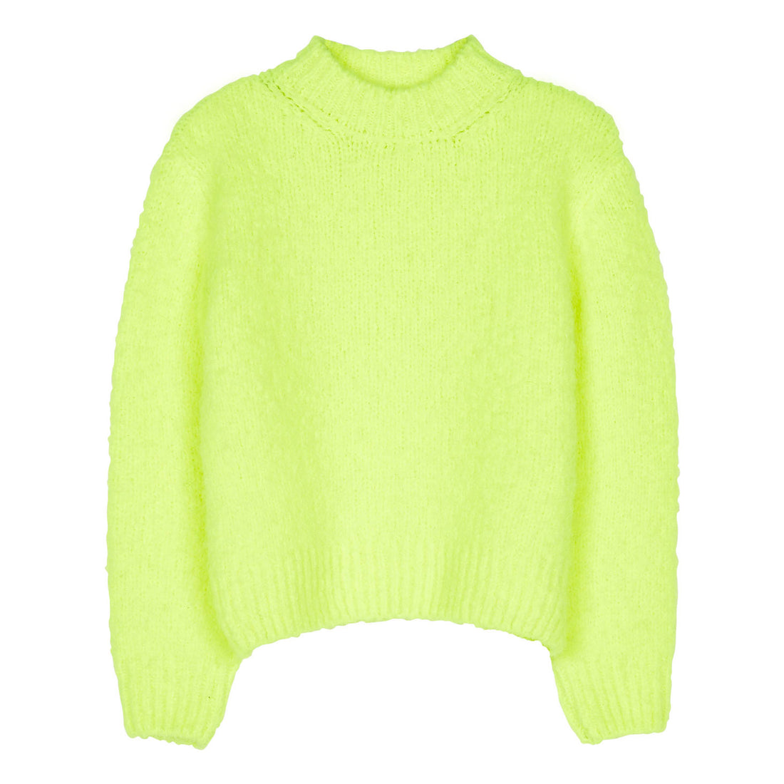 Finger in the Nose Lona Super Lime Round Neck Jumper