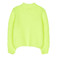 Finger in the Nose Lona Super Lime Round Neck Jumper