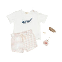 Buho Terracota Mini Check Bloomer