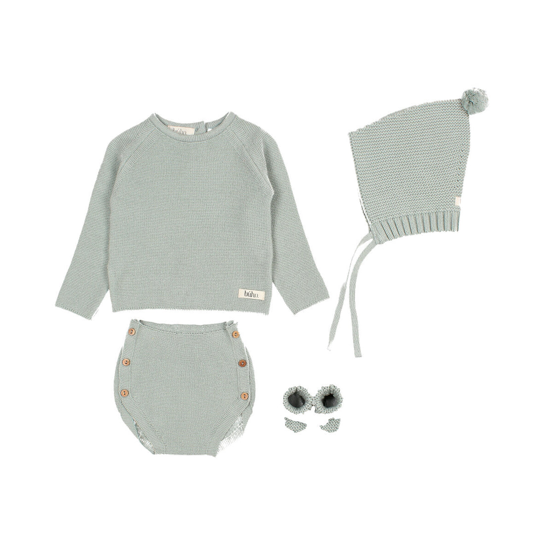 Buho Cactus Newborn Sweater
