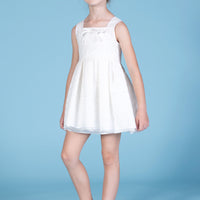 mimisol White Caged Sandals