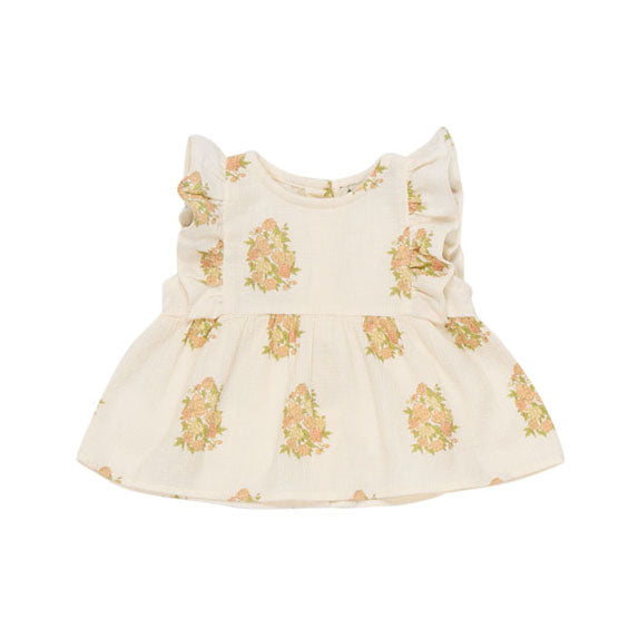 The New Society Bucket Print Loretta Baby Blouse