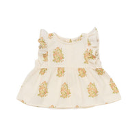 The New Society Bucket Print Loretta Baby Blouse