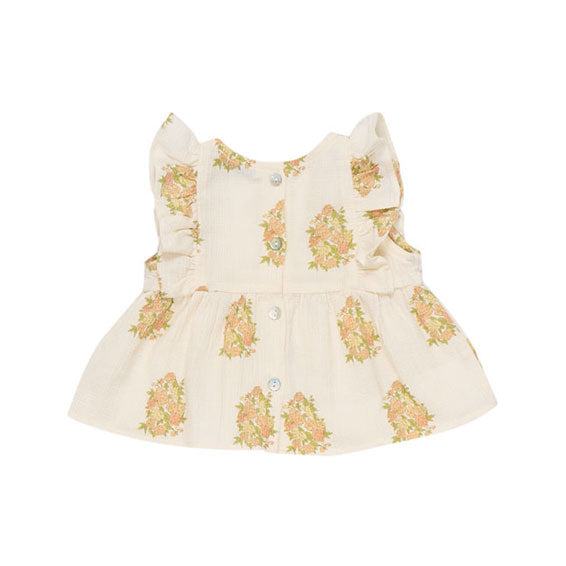 The New Society Bucket Print Loretta Baby Blouse