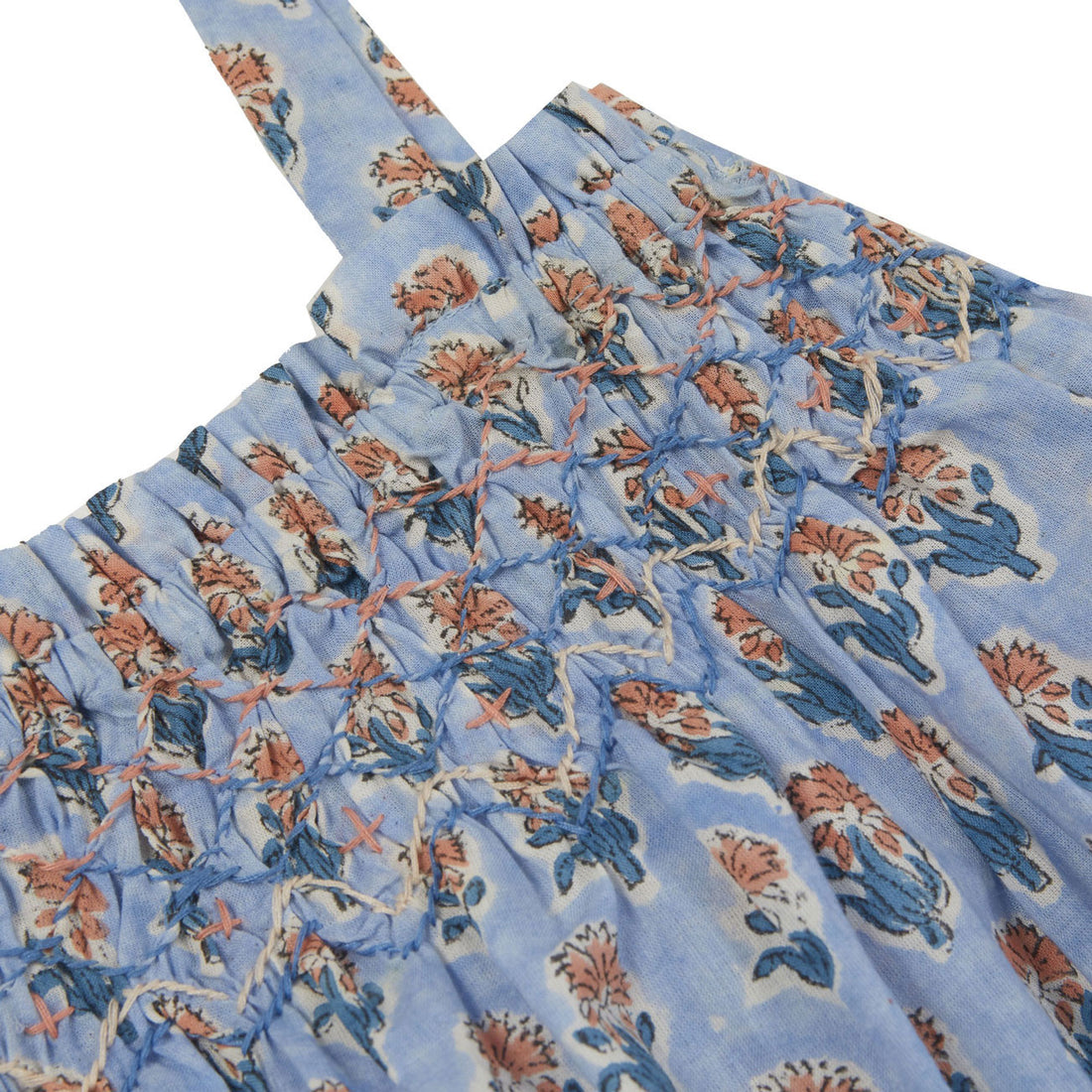 Bonheur du Jour Blue Provence Loriane Dress