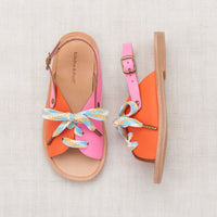 Misha and Puff Bloom Lace Up Sandal