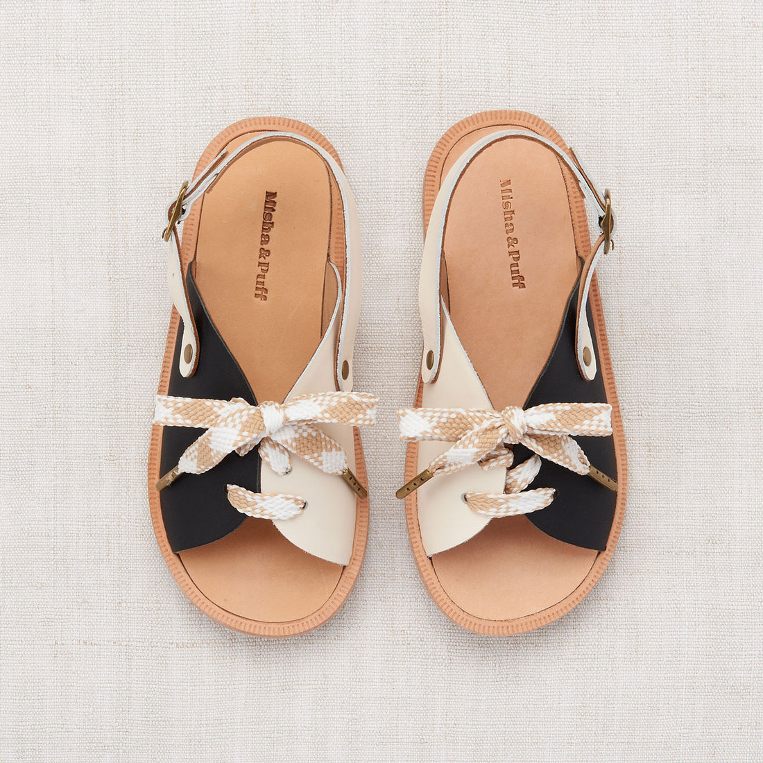 Misha and Puff Marzipan Lace Up Sandal